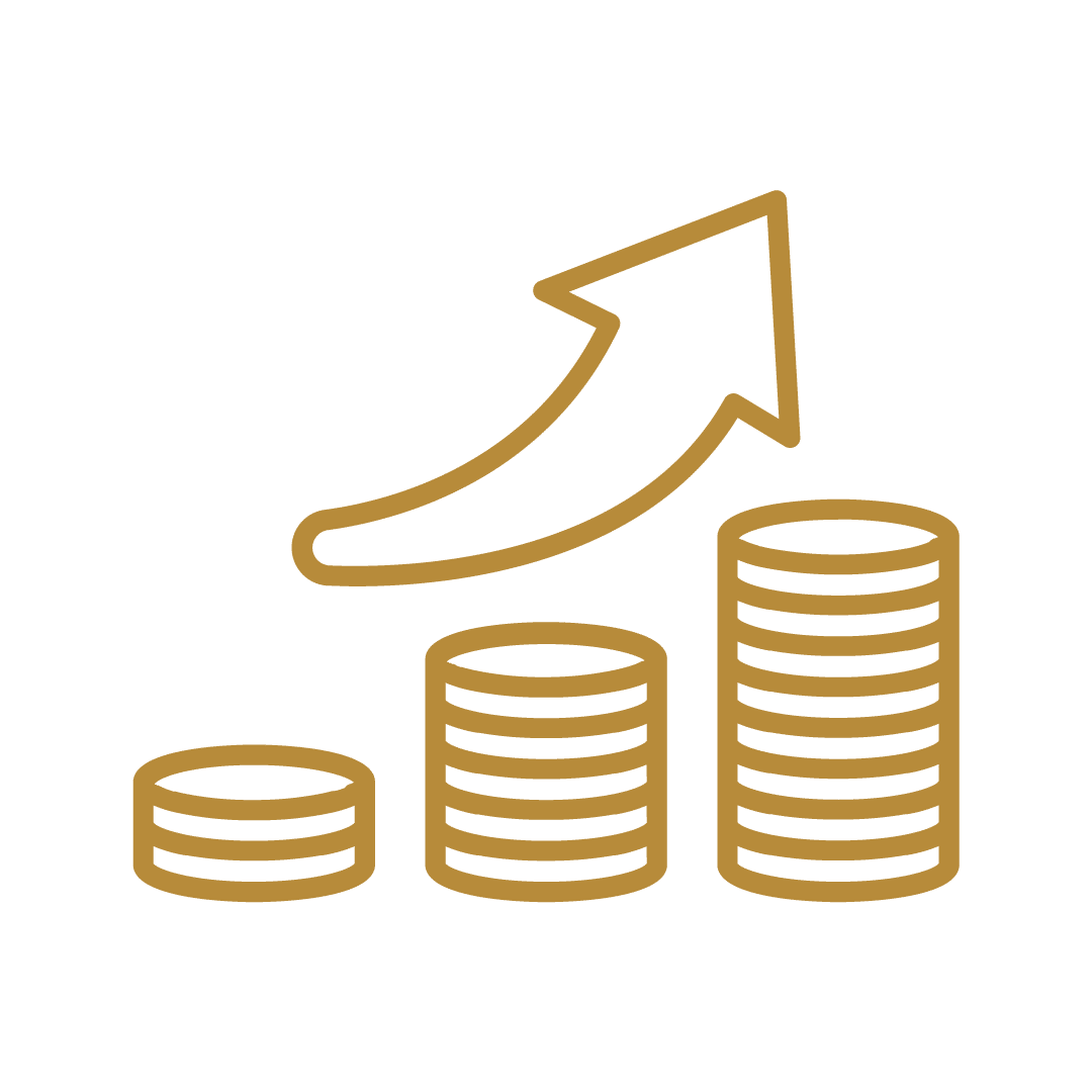 Wachstum von Geld oder Investitionen
