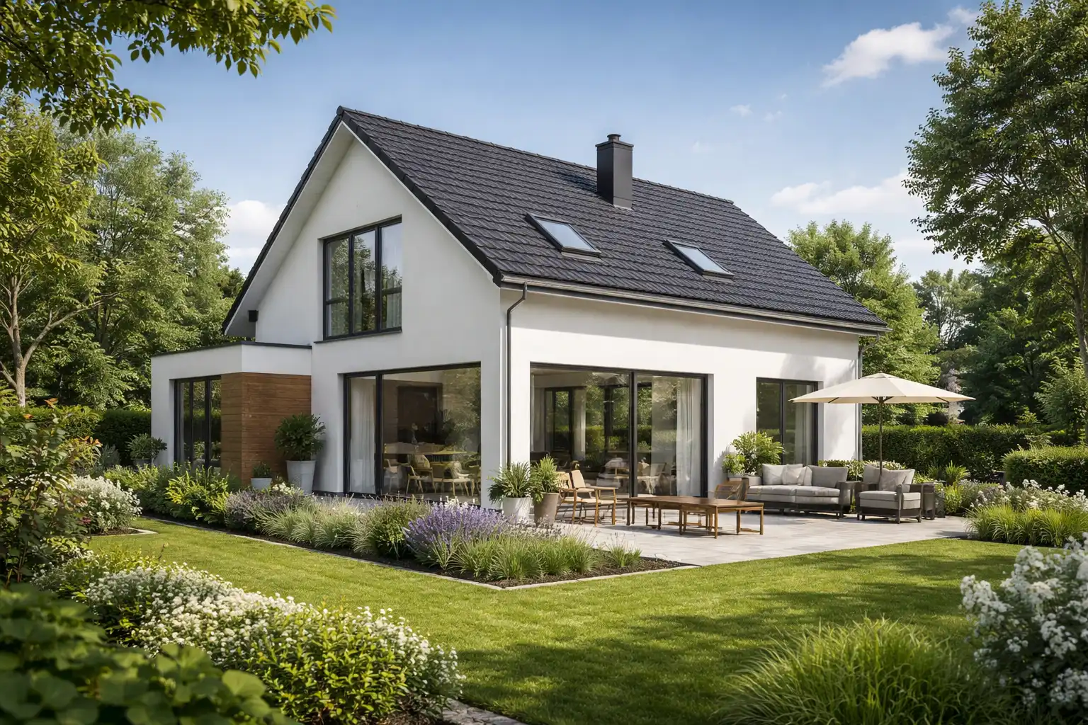 Dauer Hausbau 1 Wie lange dauert ein Hausbau