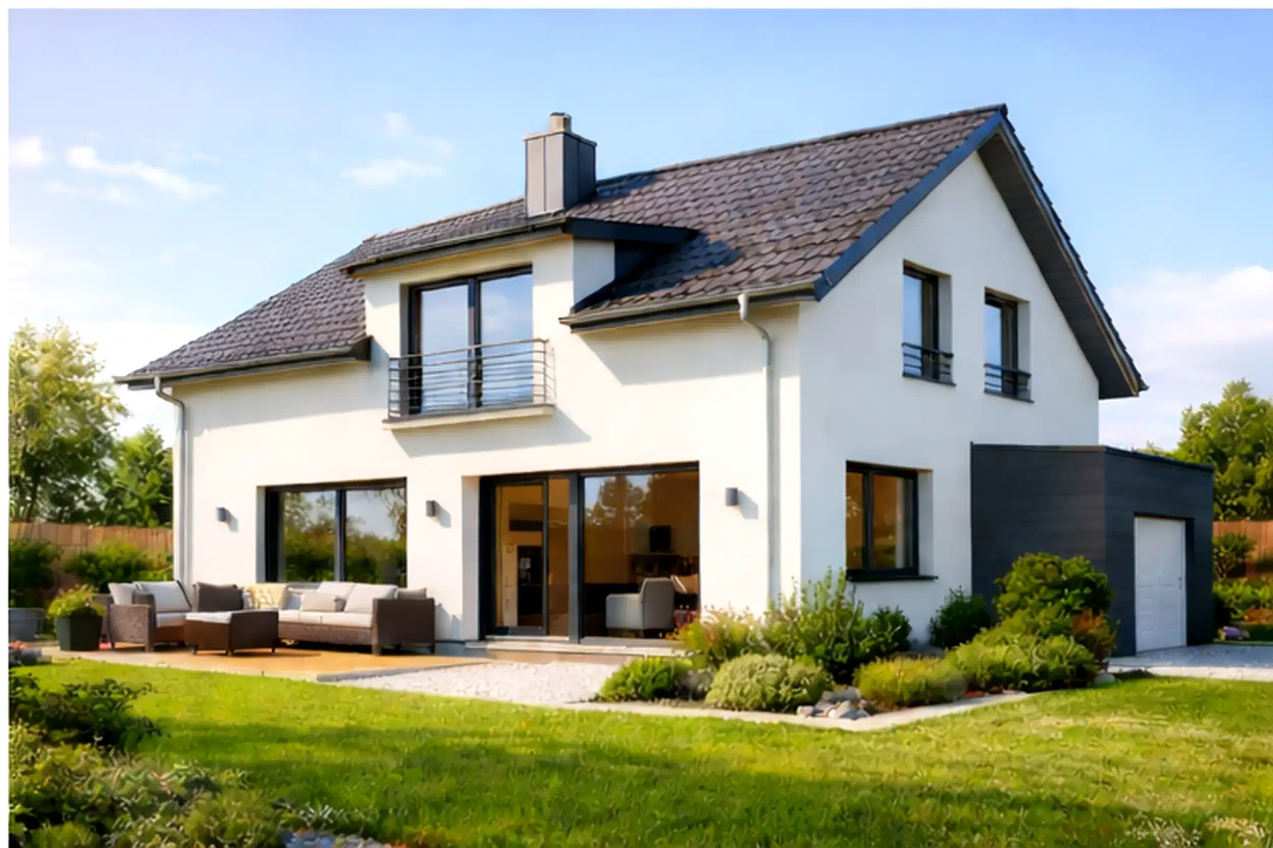 Hausbau mit Generalunternehmer 1 Hausbau mit Generalunternehmer: Fertiges Einfamilienhaus – Schlüsselfertiger Hausbau mit Generalunternehmer